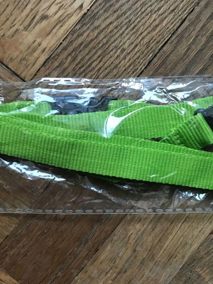 Lanyard green new, Danish brand, retro vintage