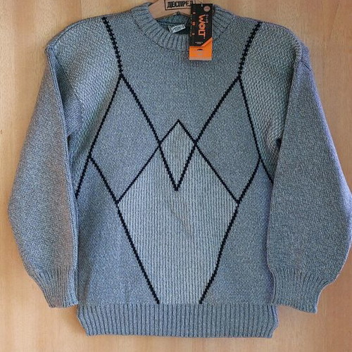 Men's WOLT sweater new, gray, size M