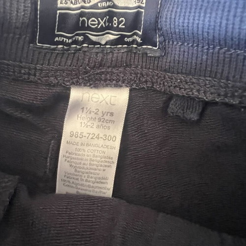 Shorts for boy 18-24 months used, 3 pieces Next and Pep&Co