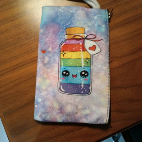 Pencil case with one pocket like new