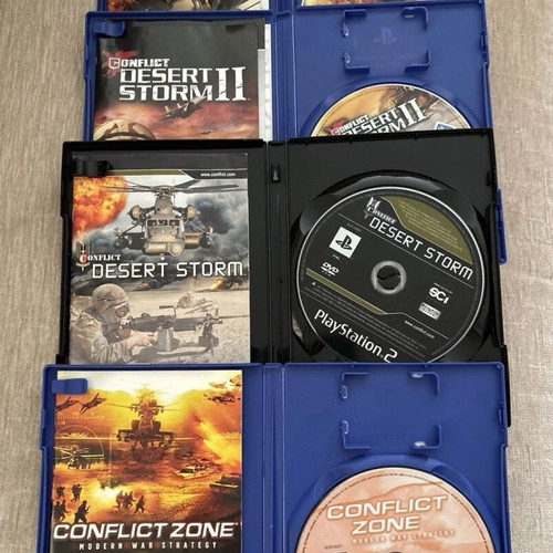 Conflict PS2 Bundle used, action games PAL