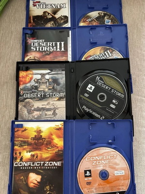 Conflict PS2 Bundle used, action games PAL