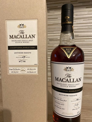 Macallan 2005/2017 12yo Exceptional new collectible bottle