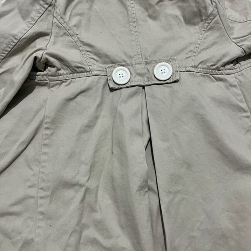 Benetton children's trench coat like new, beige, size 7-8 years
