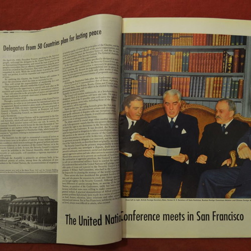 Victory magazine used USA 1945 with Harry Truman on WWII end