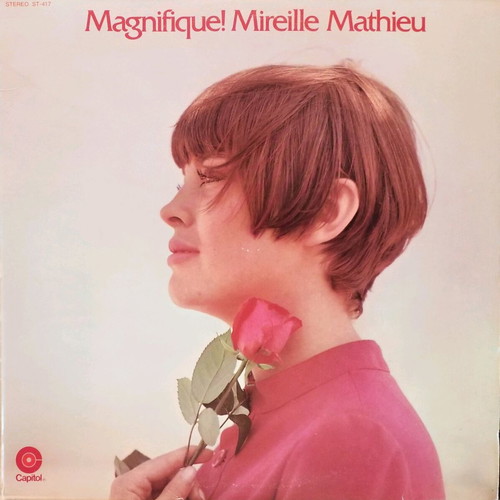Magnifique! Mireille Mathieu vinyl album used, pop