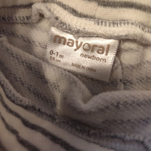Mayoral Newborn baby pants used, 0-1 months, 55cm