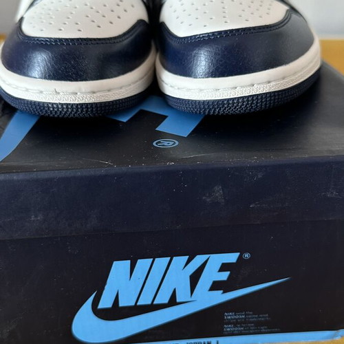 Nike Air Jordan Retro Low sneakers brand new, size 44, black and blue