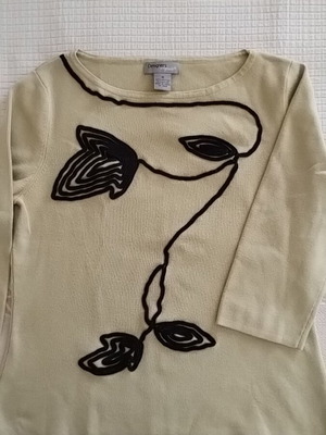 Μπλούζα γυναικεία βαμβακερή με μανίκι 3/4 size M σαν καινούργιο