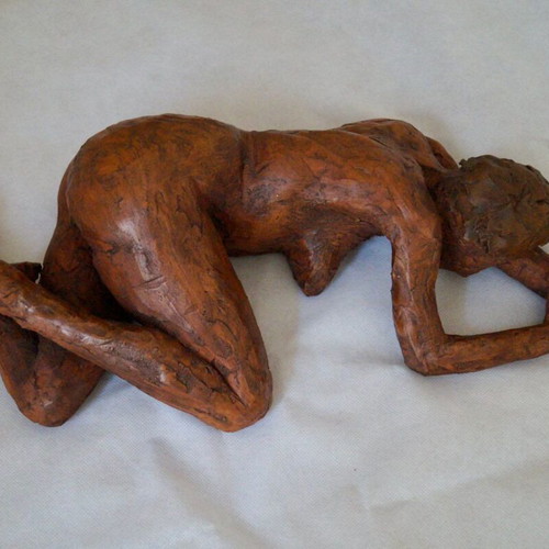 Ceramic nude sculptures handmade, new, about 35 cm