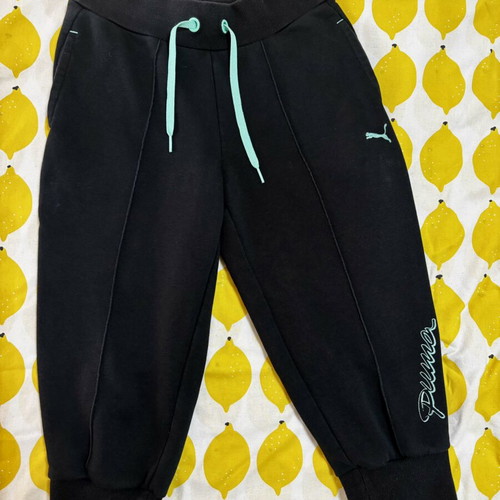 Puma kids' bottoms used, size 164 cm, black