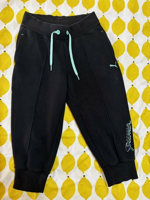Puma kids' bottoms used, size 164 cm, black