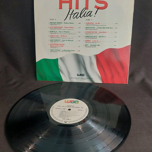Ciao Hits Italia San Remo vinyl used, rock