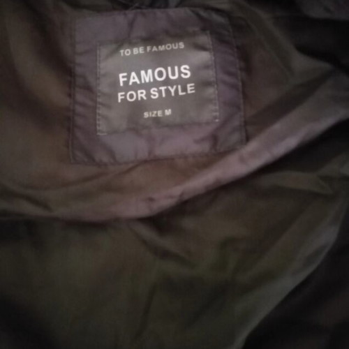 Women's sleeveless jacket new, green olive, size M