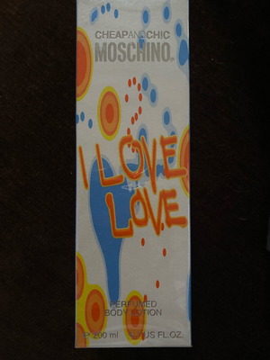 Body lotion I Love Love Eau de Toilette MOSCHINO