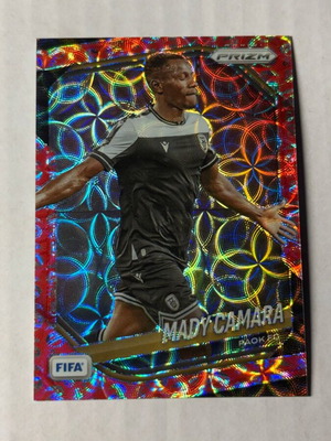 Mady Camara Panini Prizm Paok card like new