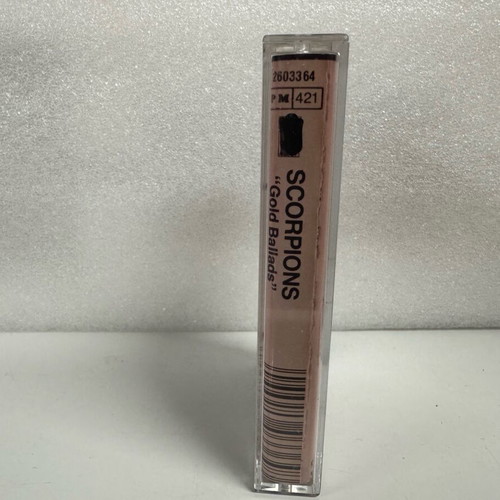 Scorpions Gold Ballads cassette like new, classic rock