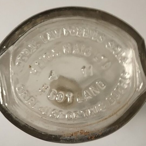 Vintage Haig & Haig Five Star whiskey bottle used
