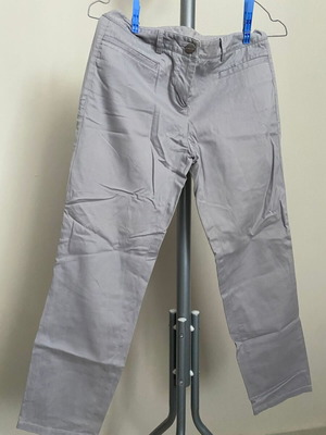 Calvin Klein Light Grey Chino Trousers Small Like New