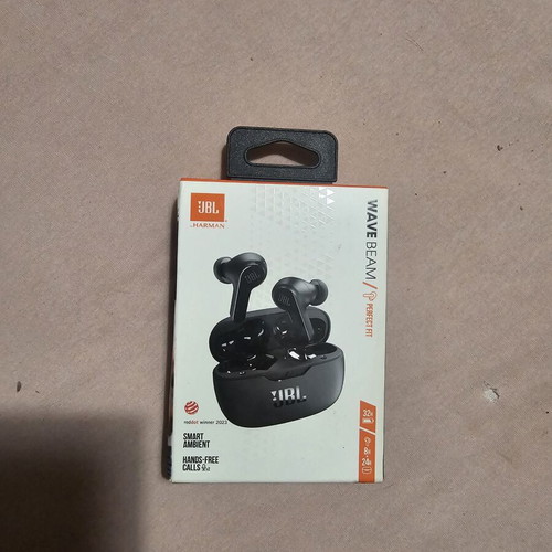 JBL Wave Beam True Wireless Earbuds new, black, Bluetooth