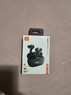 JBL Wave Beam True Wireless Earbuds new, black, Bluetooth