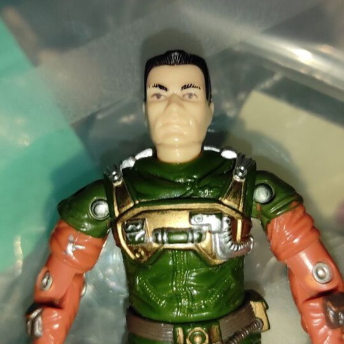 G.I.JOE Altitude (v1) (Sky Patrol) figure used with equipment