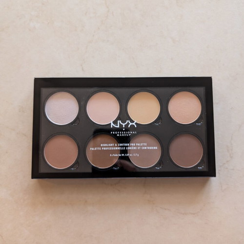 Nyx Contour and Highlighter Palette like new