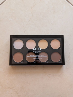 Nyx Contour and Highlighter Palette like new