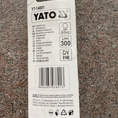 Yato flexible drill extension 300mm new