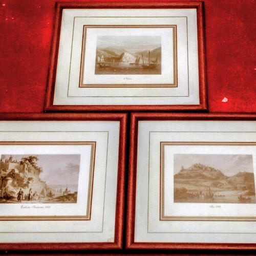 Vintage prints from Voyage Pittoresque de la Grèce, set of 3, new