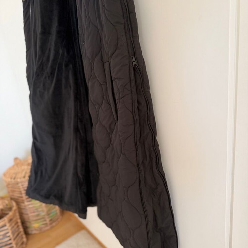 Seraphine Maternity & Baby Carrier Coat 3 in 1, black, long