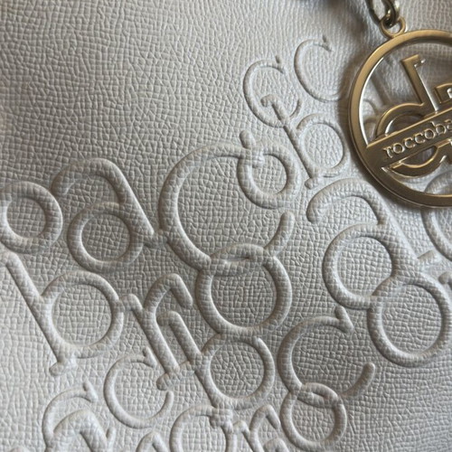 Rocobaroque handheld bag beige like new