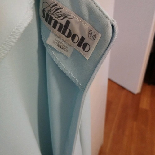 Blue summer dress used, size small Miss Simbolo