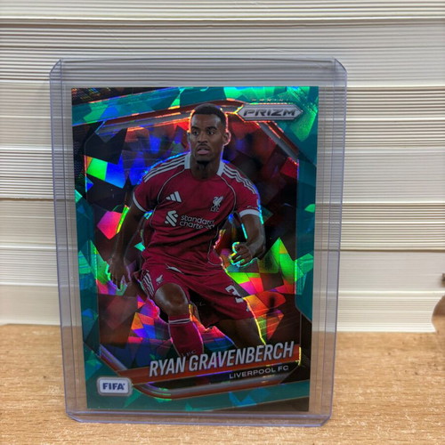 2025-26 Panini Prizm FIFA Liverpool Ryan Gravenberch Teal Ice Prizm new