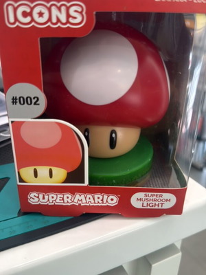 Φωτιστικό Paladone Icons Nintendo Super Mushroom Light καινούργιο, όχι ανοιγμένο