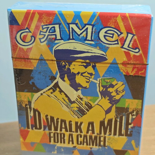 Camel vintage playing cards used, collectible advertising deck