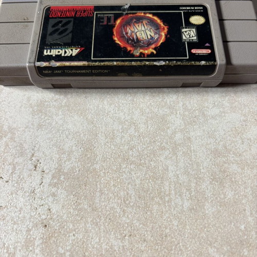 NBA Jam Tournament Edition Super Nintendo SNES game