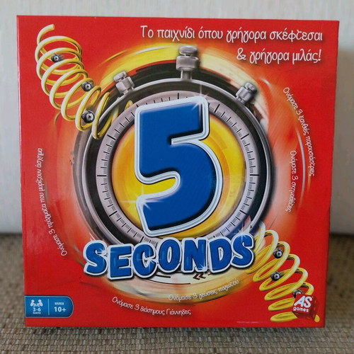 5 Seconds board game like new