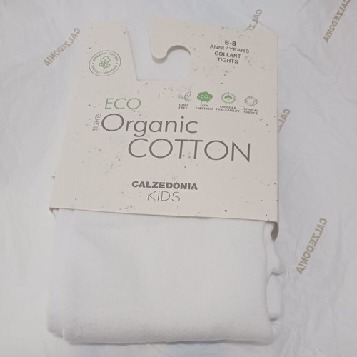 Calzedonia white tights new size 6-8