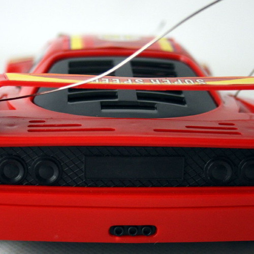 Vintage Porsche F40 Super Racer remote control 1:16 new Well Tech