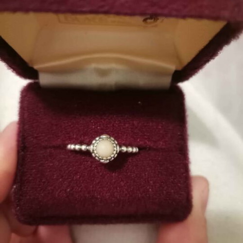 Pandora silver ring like new, size 56