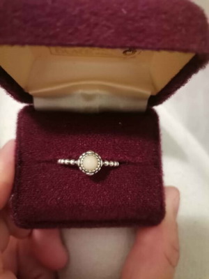 Pandora silver ring like new, size 56