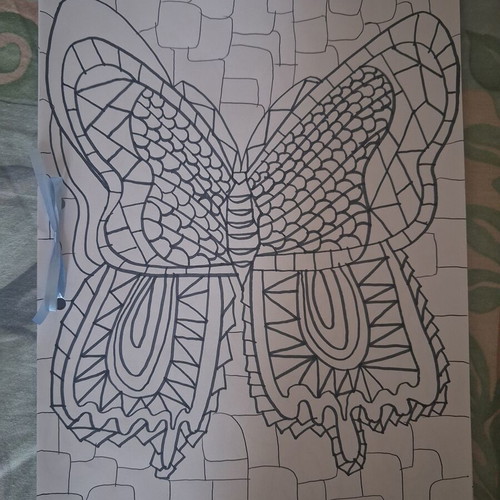Antistress Coloring Pages Handmade, new
