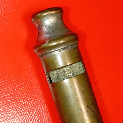 Old whistle used, possibly police from 1950s