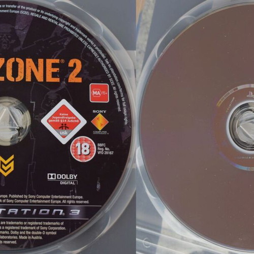 Killzone 2 PlayStation 3 game like new, shooter