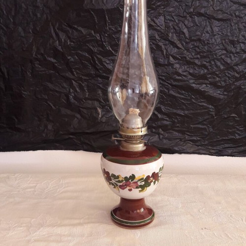 Vintage ceramic oil lamp like new