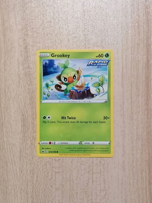 Κάρτα Pokémon Grookey Chilling Reign 2021 Common καινούργιο