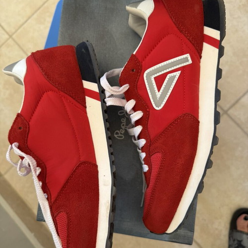 Pepe Jeans sneakers, red, size 42