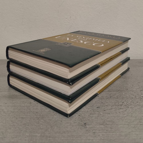The UNESCO Monuments Set of 3 Volumes used, world cultural encyclopedia