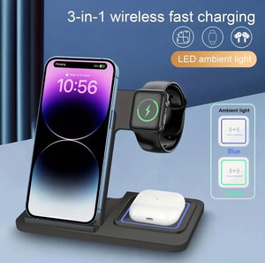 Σταντ ταχείας  ασύρματης φόρτισης  για iPhone, iWatch,  AirPods με  USB-C